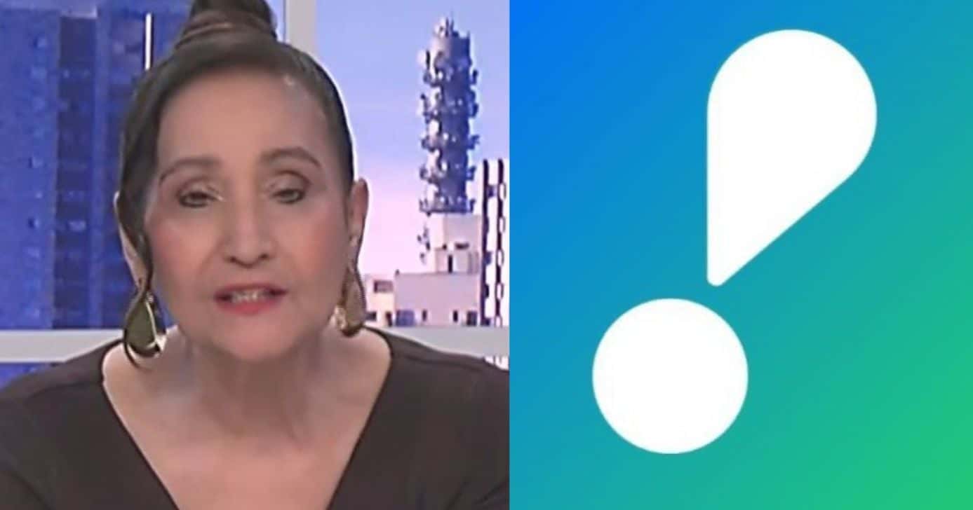 Sonia Abrão e logo da RedeTV! (Foto: Reprodução / RedeTV!)