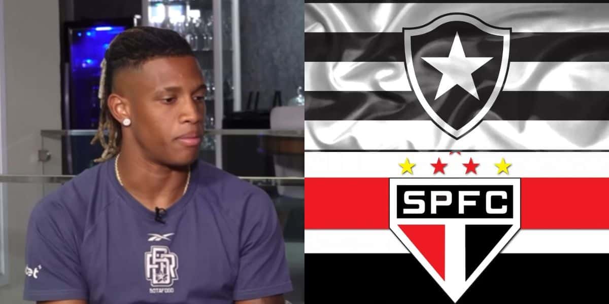 Dupla de Danilo no Botafogo pode jogar no São Paulo (Reprodução: Youtube)
