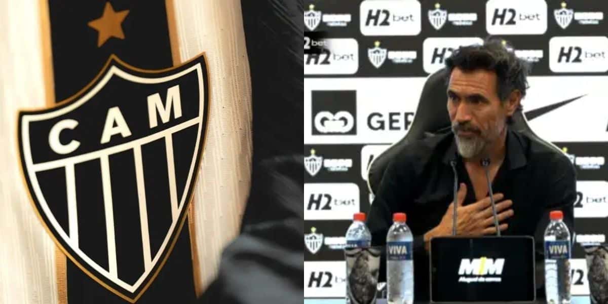 Eduardo Domínguez prepara para receber 2 reforços no Atlético-MG (Reprodução: Youtube)