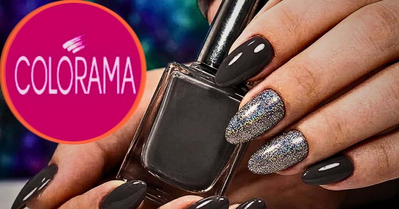 Linha de esmalte da Colorama promove efeito em gel nas unhas (Foto Reprodução/Montagem/Lennita/TV Foco/Canva/GMN/Colorama)