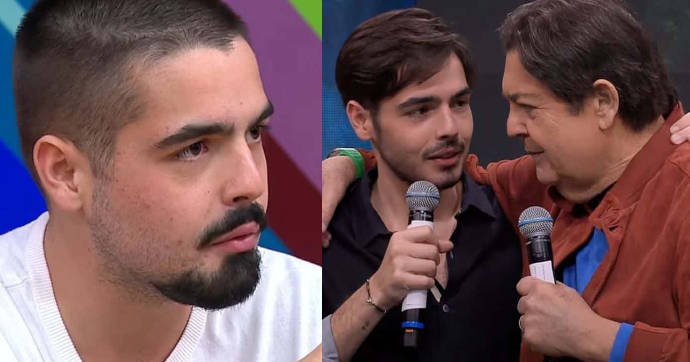 João Silva e Faustão (Fotos: Reprodução / TV Brasil / Band)