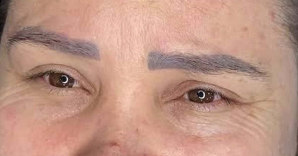 Sobrancelha cinza (Foto: Reprodução)