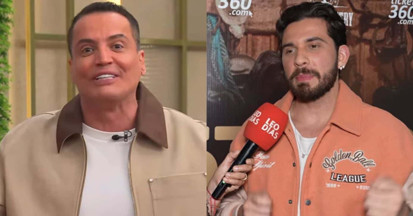 Leo Dias e Gustavo Mioto (Fotos: Reproduções / Band / YouTube)