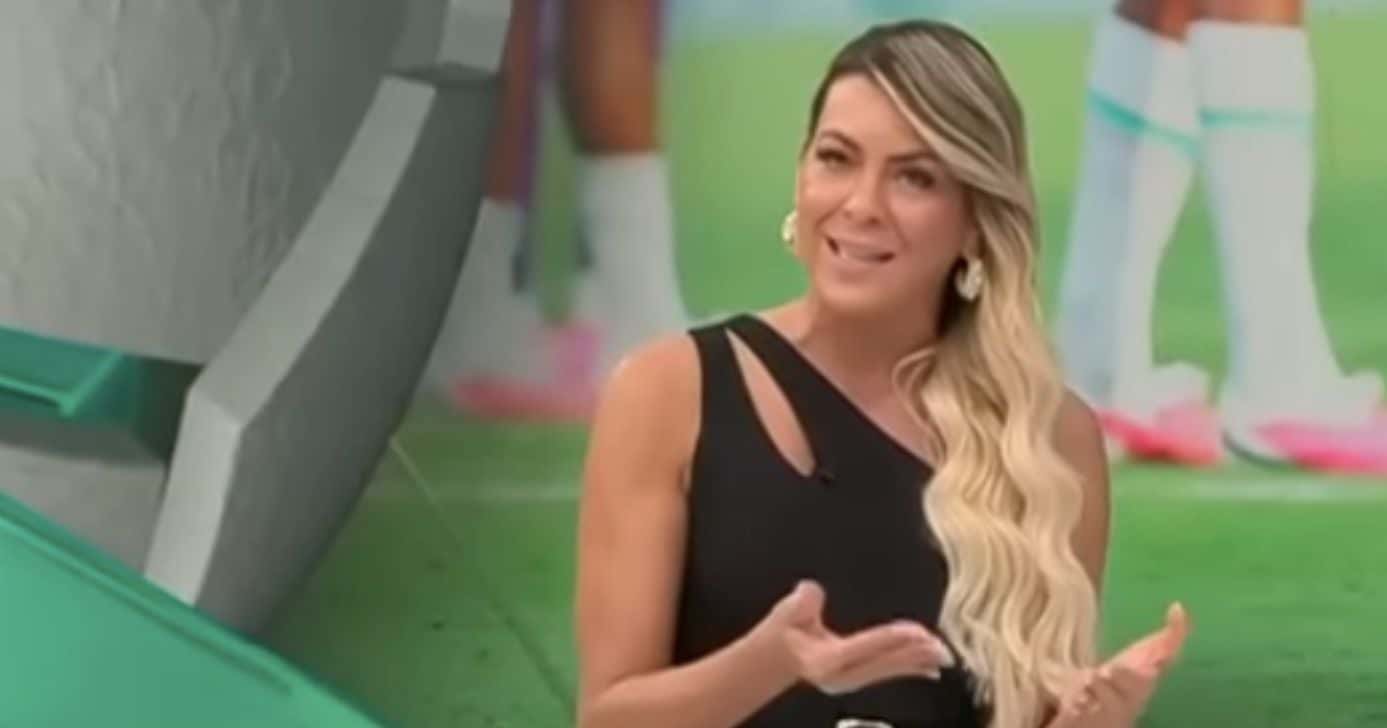 Renata Fan no Jogo Aberto (Foto: Reprodução / Band)