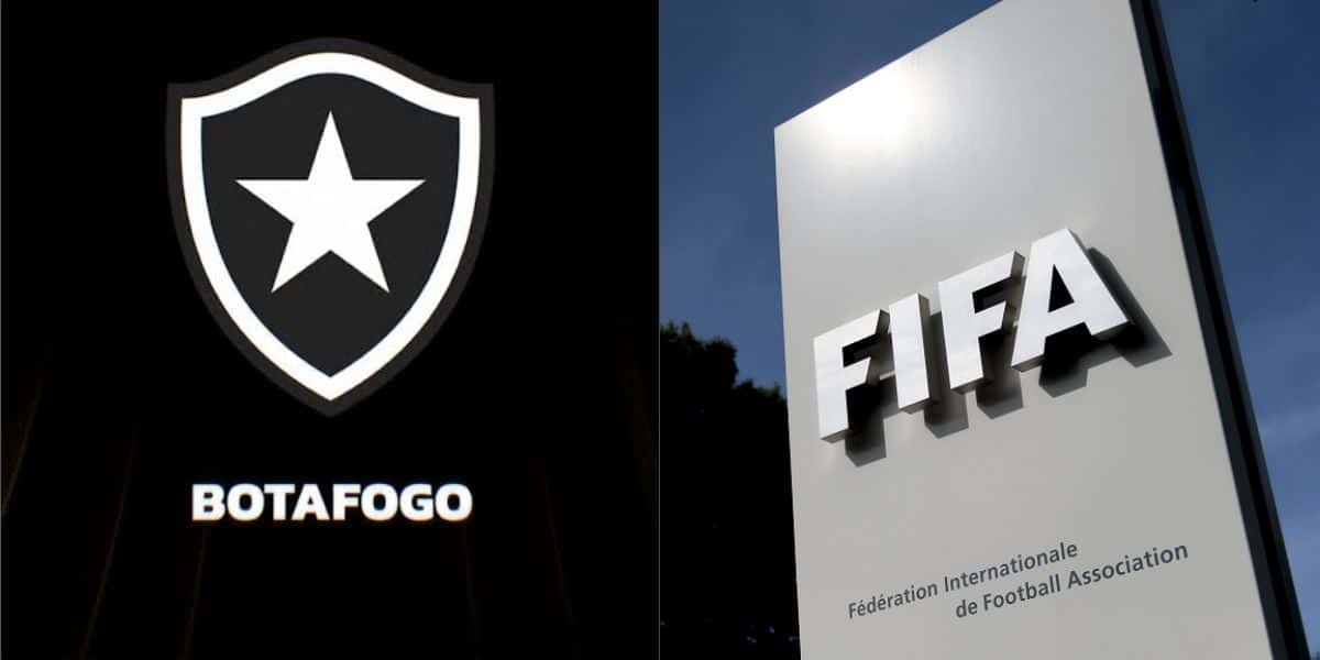 Fifa suspende dois transfers bans do Botafogo (Reprodução: Montagem TV Foco)