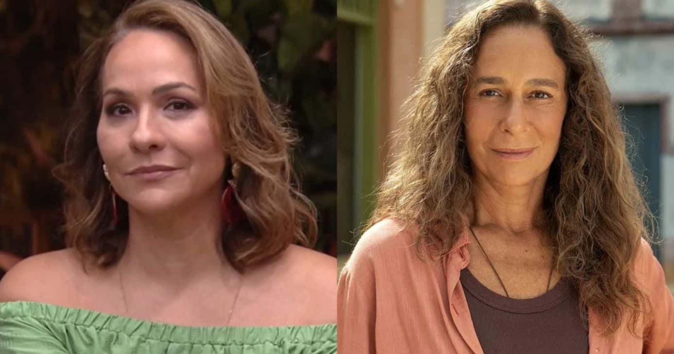 Maria Beltrão e Andrea Beltrão (Fotos: Reprodução / Globo)