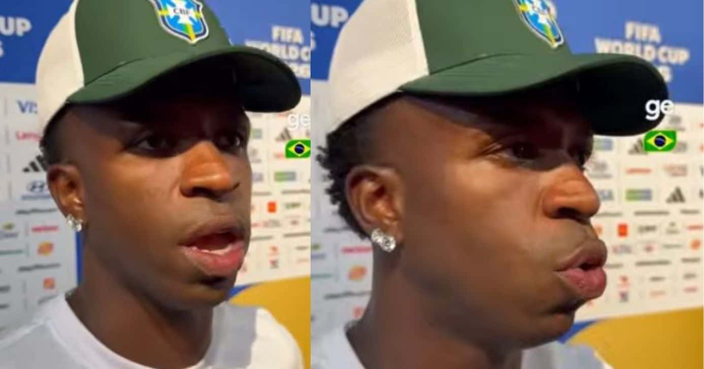 Vini Jr. desabafa sobre derrota (Foto Reprodução/Montagem/Tv Foco/Globo/YouTube/Lennita)