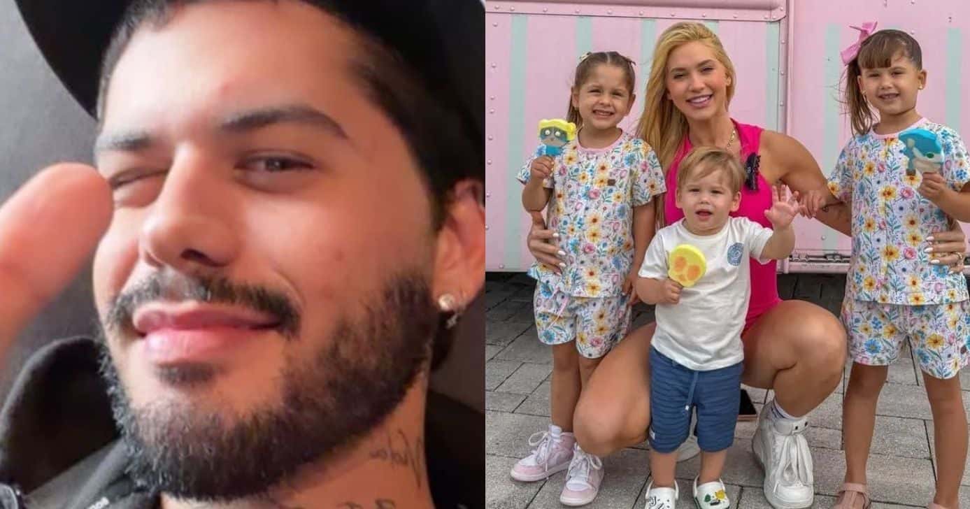 Zé Felipe falou sobre viagem de Virginia com os filhos (Foto: Reprodução/ Instagram)