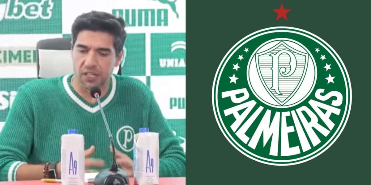 Abel Ferreira durante coletiva do Palmeiras (Foto YouTube Palmeiras TV )
