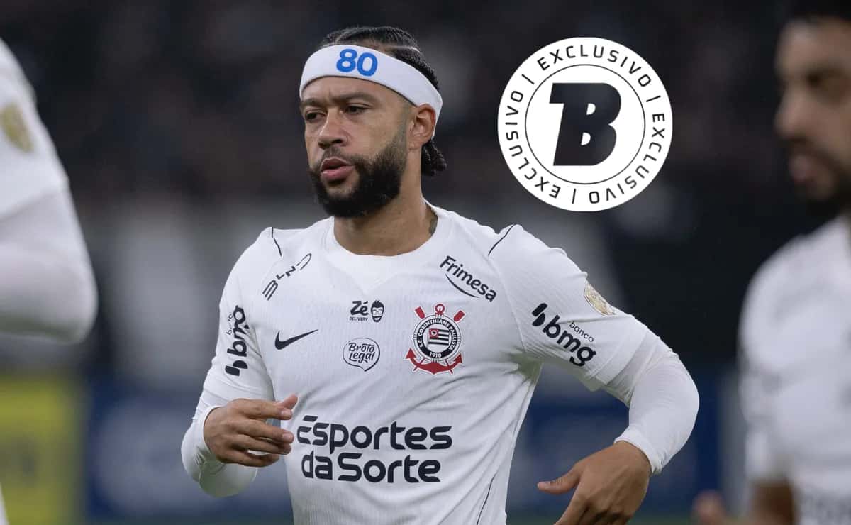 © Foto: Ettore Chiereguini/AGIF - Memphis Depay tem futuro incerto no Corinthians atualmente - Foto: Ettore Chiereguini/AGIF (Foto de reprodução BolaVip)