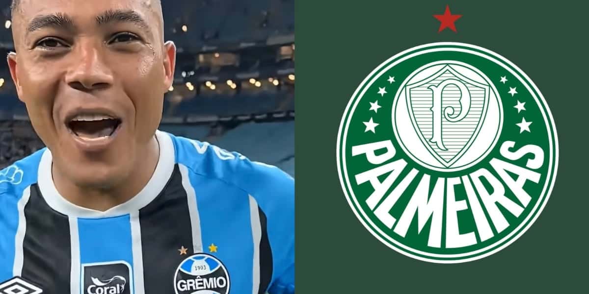 Carlos Vinícius está na mira do Palmeiras (Foto - Reprodução YouTube Grêmio)