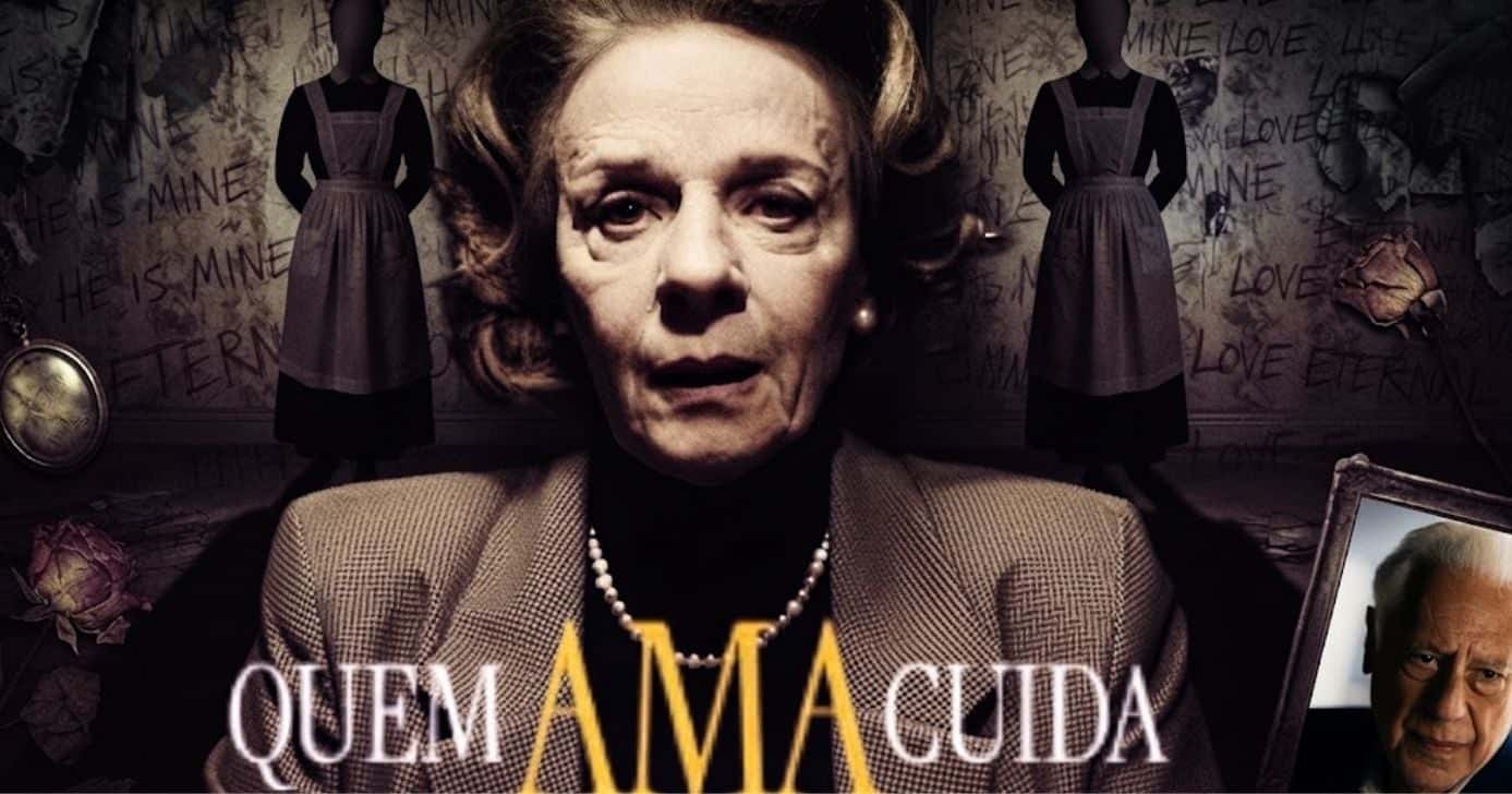 Diná está ficando cada vez mais louca em "Quem Ama Cuida!" (Foto Reprodução/Montagem/Lennita/TV Foco/Canva/Globo)