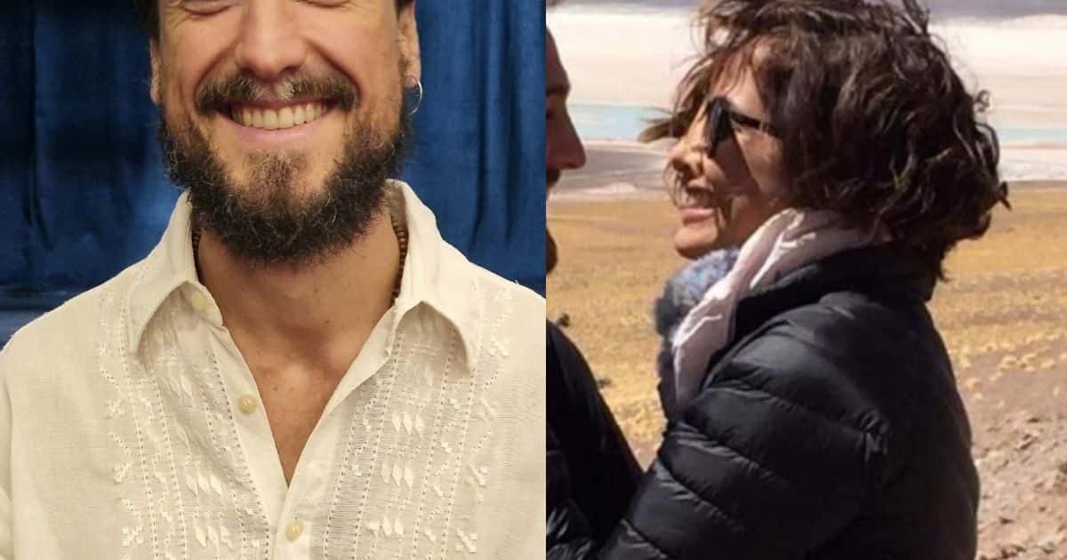 Ator e Camila Pitanga (Foto: Reprodução)