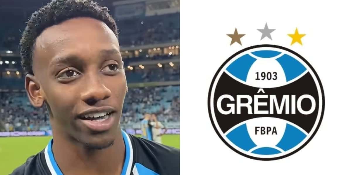 Gabriel Mec, joia do Grêmio Foto - Reprodução YouTube Grêmio TV)