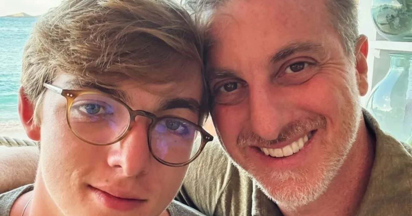 Joaquim Huck e Luciano Huck (Foto: Reprodução / Instagram)