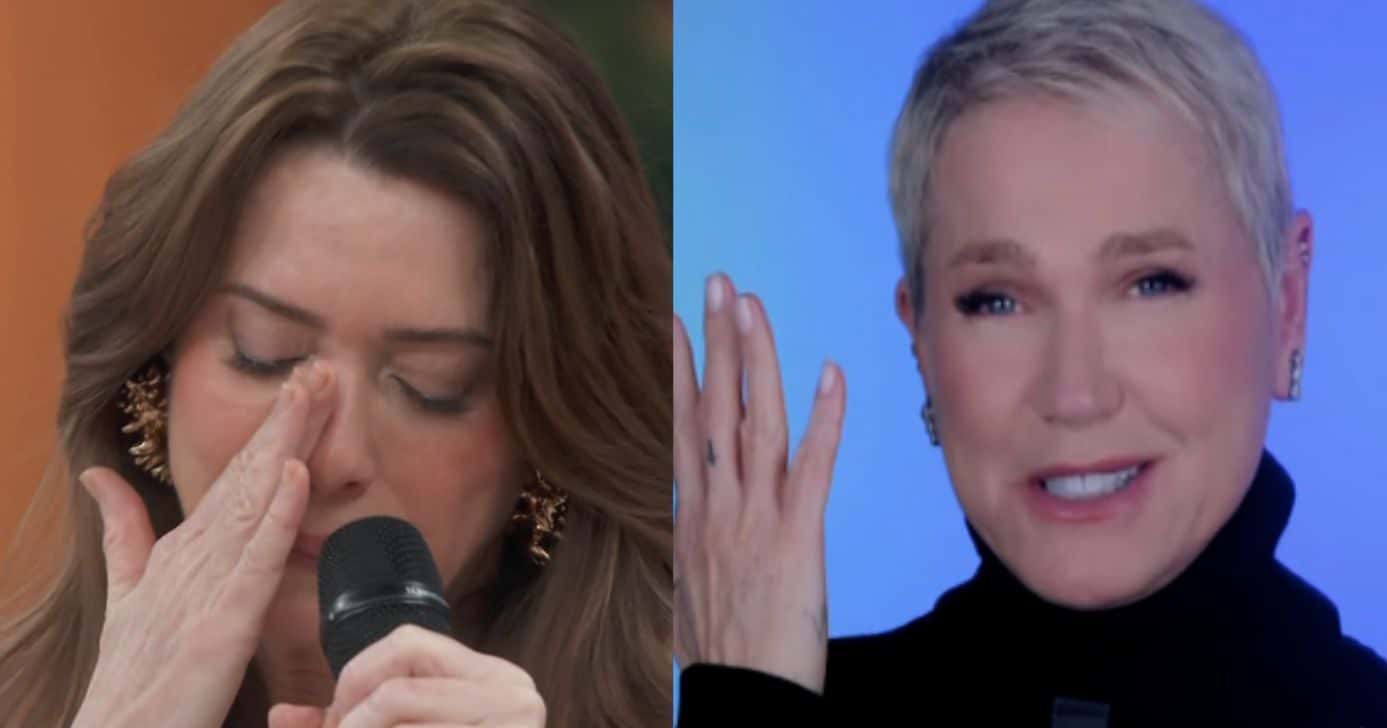 Letícia Spiller e Xuxa no Encontro (Foto: Reprodução / Globo)