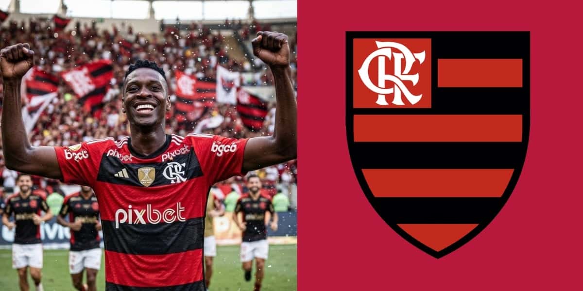 Luiz Henrique, novo alvo do Flamengo (Foto - Montagem TV Foco)