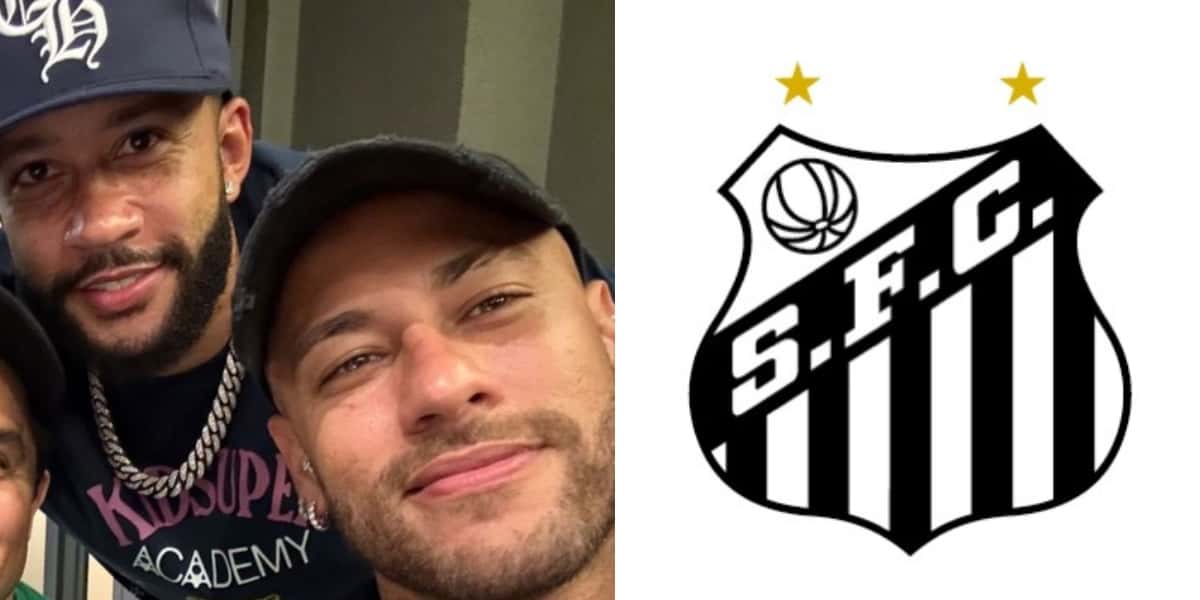 Memphis Depay e Neymar (Foto - Reprodução Internet)