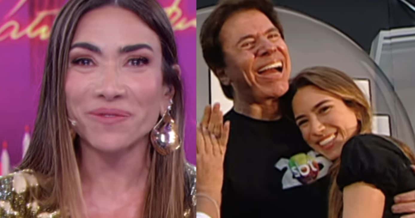 Patrícia Abravanel e Silvio Santos (Fotos: Reproduções / SBT / Instagram)