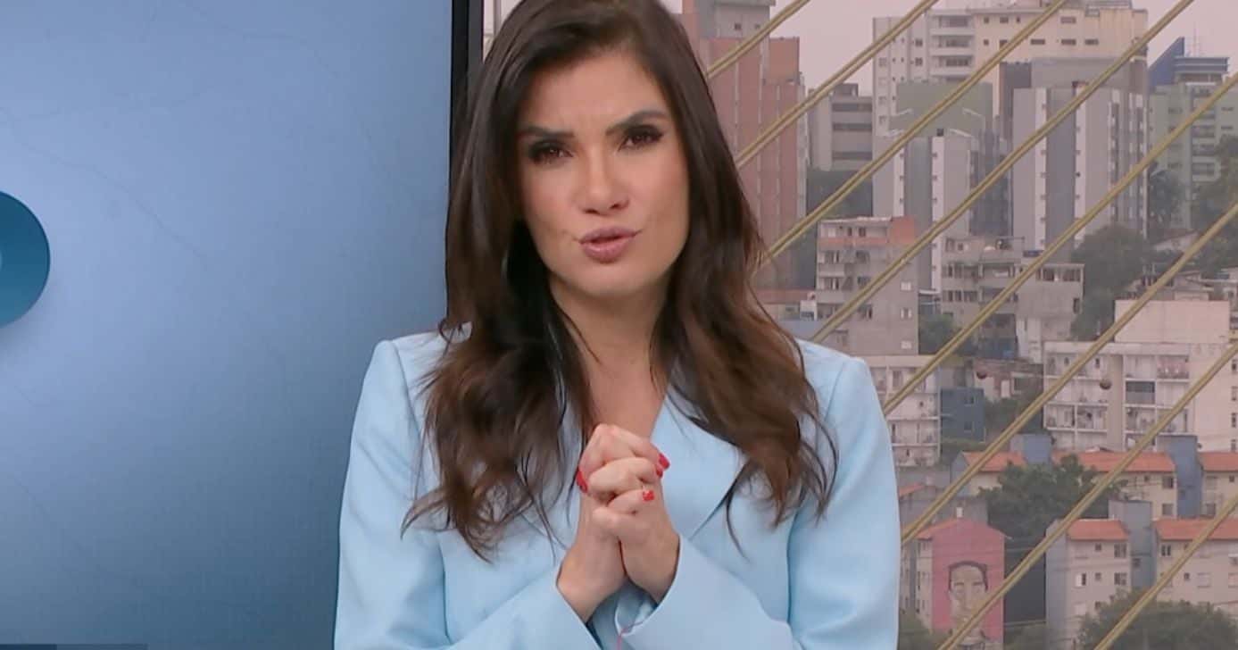 Sabina Simonato no Bom Dia São Paulo (Foto: Reprodução / Globo)