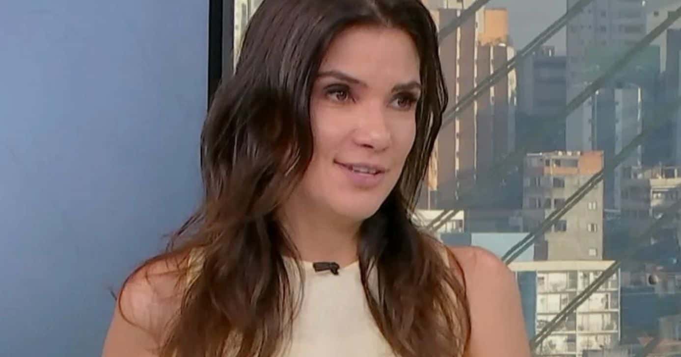 Sabina Simonato no Bom Dia São Paulo (Foto: Reprodução / Globo)