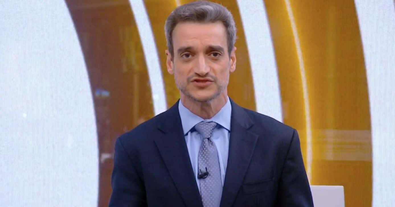 Tiago Scheuer no Hora 1 (Foto: Reprodução / Globo)