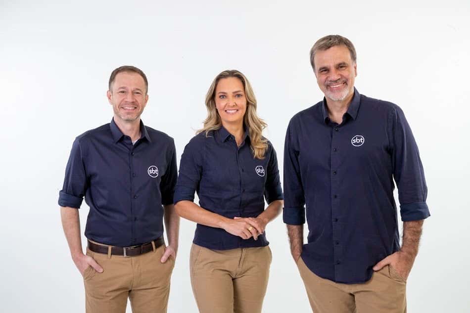 Equipe do esporte. (Foto: Divulgação / SBT)