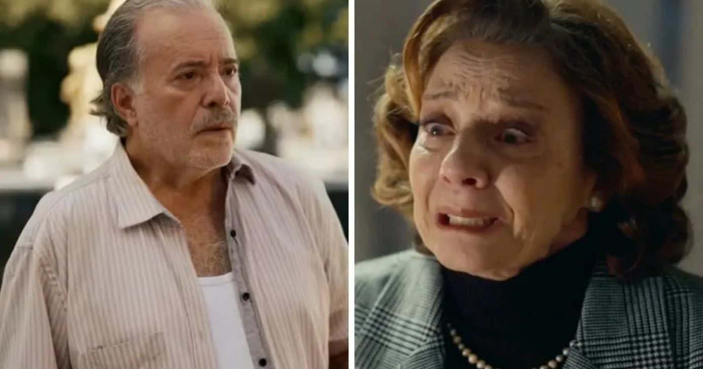Otoniel e Diná em Quem Ama Cuida (Foto: Reprodução/ Internet)