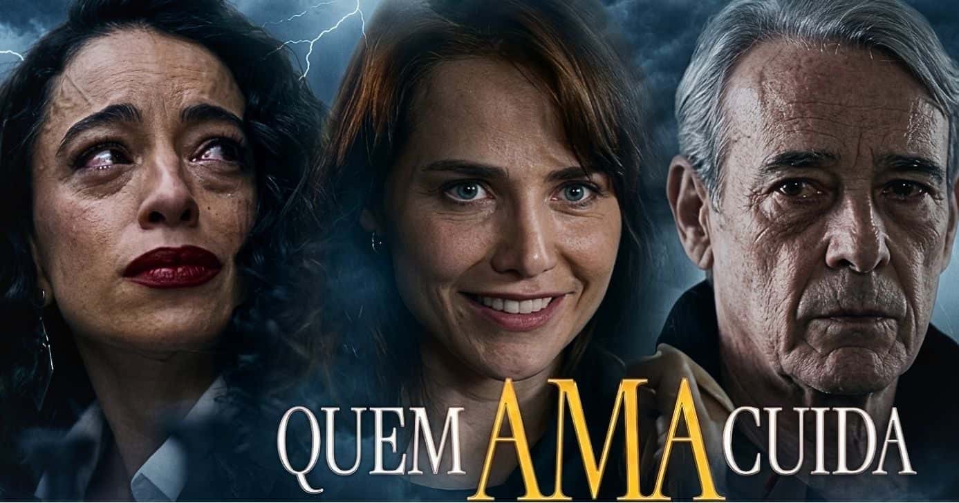 Adriana avança em sua vingança contra Ulisses em "Quem Ama Cuida" (Foto Reprodução/Montagem/Lennita/TV Foco/Globo)