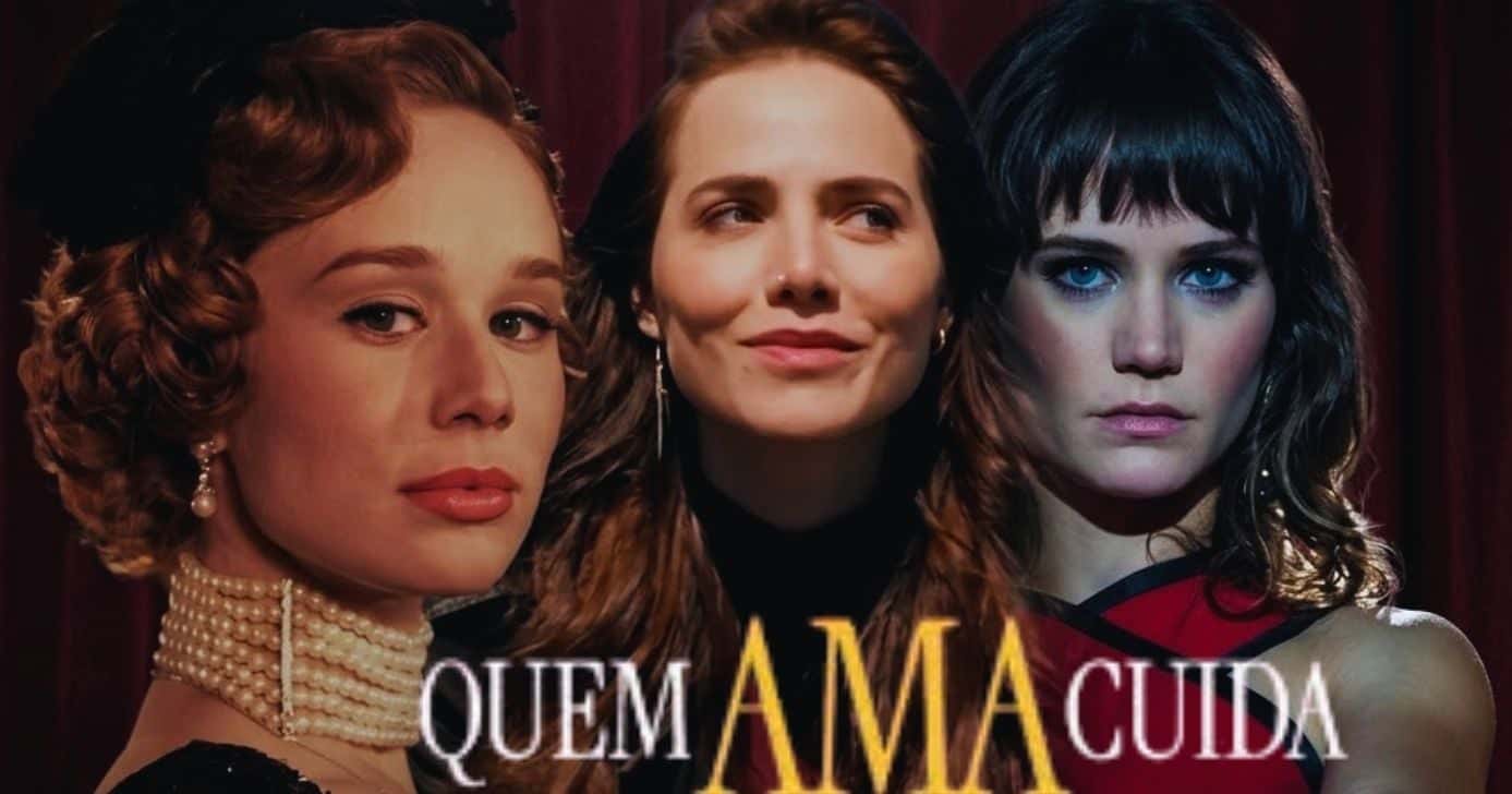 Veja a ligação assombrosa entre Clara, Ana Francisca e Adriana em "Quem Ama Cuida" (Foto Reprodução/Montagem/Lennita/TV Foco/Canva/GMN/Globo)