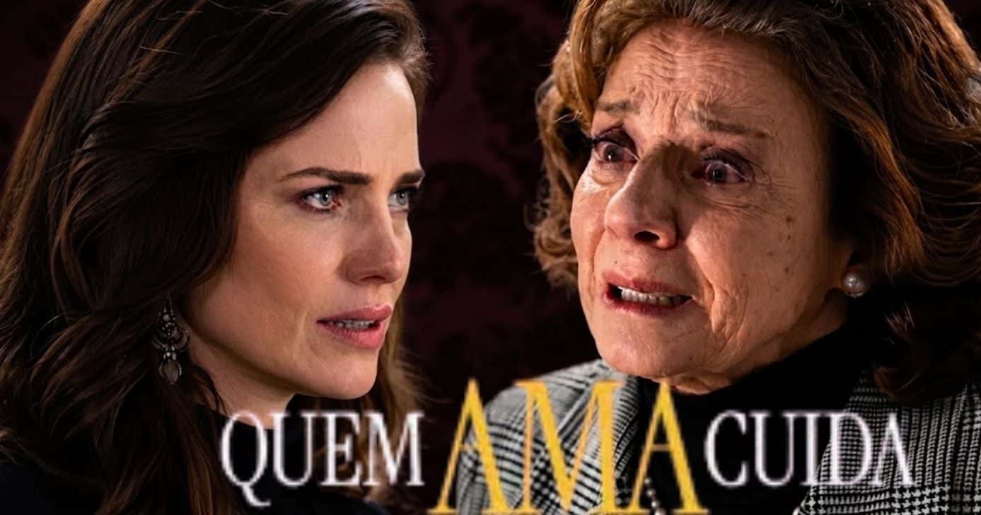 Adriana manda investigar Diná (Foto Reprodução/Montagem/Lennita/TV Foco/Canva/Globo/Canva)