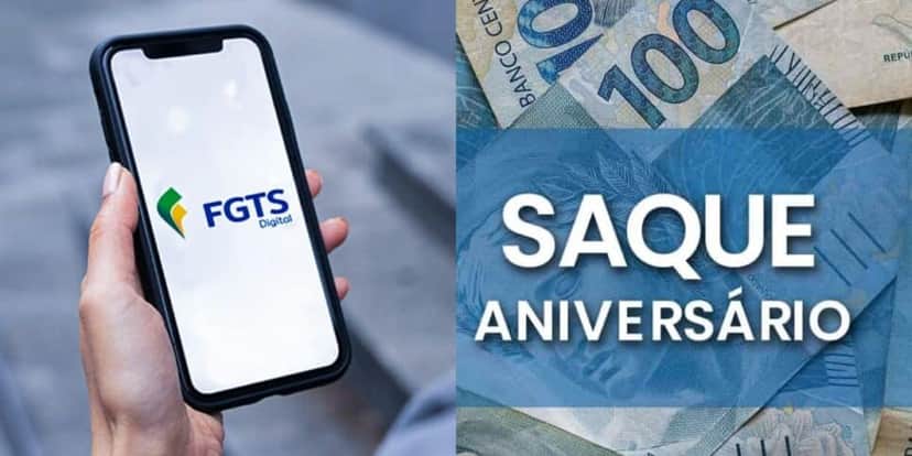 Saque-Aniversário do FGTS chegando ao fim e liberação total (Reprodução: Montagem TV Foco) Saque-Aniversário do FGTS chegando ao fim e liberação total (Reprodução: Montagem TV Foco)