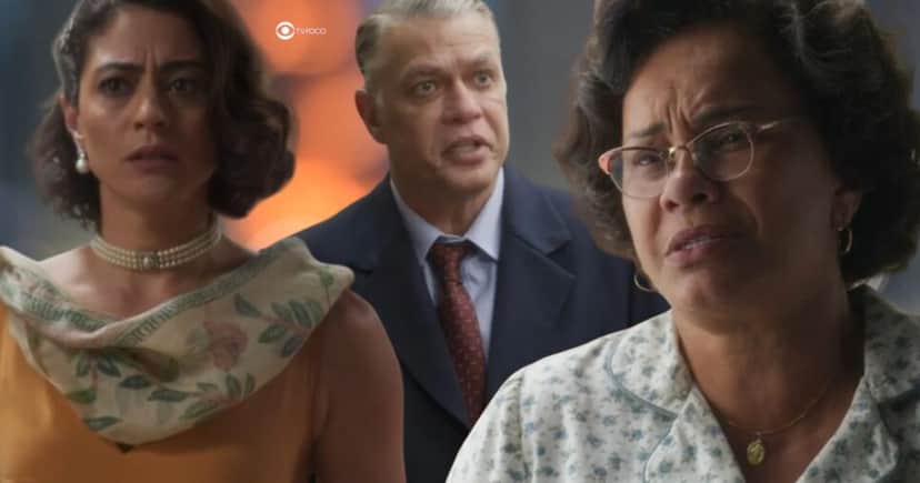 Clarice, Juliano e Carmem em Garota do Momento (Foto: Reprodução / Globo / Montagem TV Foco) Clarice, Juliano e Carmem em Garota do Momento (Foto: Reprodução / Globo / Montagem TV Foco)
