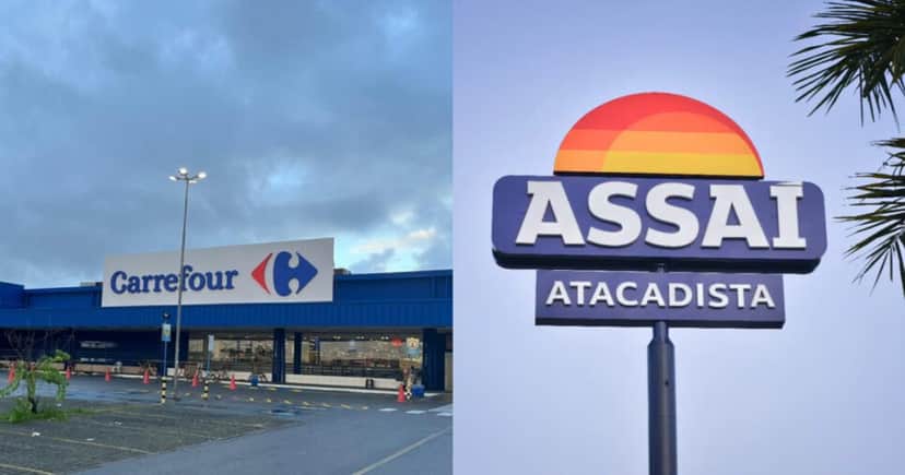 Carrefour e Assaí (Foto: Divulgação) Carrefour e Assaí (Foto: Divulgação)