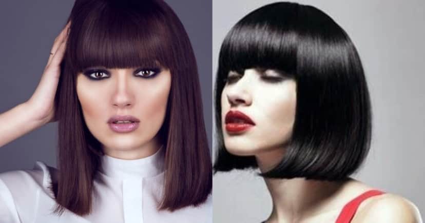 Chanel com franja pesada - (Montagem / TV FOCO) Chanel com franja pesada - (Montagem / TV FOCO)