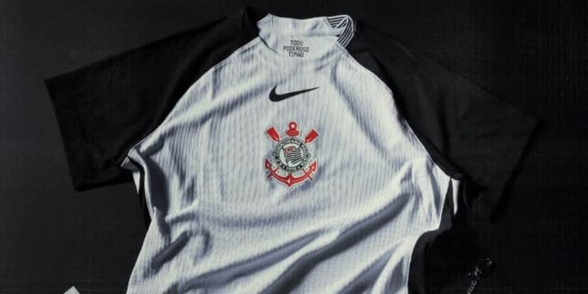 Camisa lançamento do Corinthians (Reprodução: Evander Portilho) Camisa lançamento do Corinthians (Reprodução: Evander Portilho)
