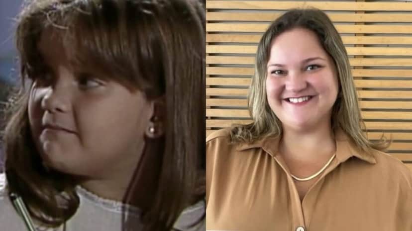 Antes mirim, com 5 anos na novela, hoje com profissão comum e irreconhecível (Foto: Reprodução/ Globo/ Innstagram/ Montagem) Antes mirim, com 5 anos na novela, hoje com profissão comum e irreconhecível (Foto: Reprodução/ Globo/ Innstagram/ Montagem)