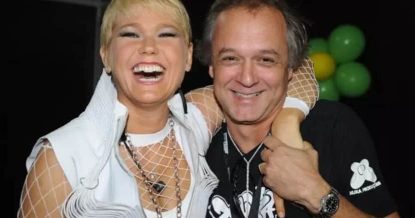 A apresentadora ao lado de Luiz Cláudio - Foto: Montagem A apresentadora ao lado de Luiz Cláudio - Foto: Montagem
