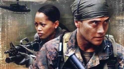 Theresa Randle e Mark Dacascos em ação Theresa Randle e Mark Dacascos em ação