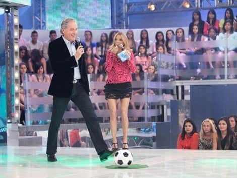 Separados, Ticiane e Roberto Justus mostraram que ainda existe grande carinho entre os dois (Foto: Divulgação/TV Record) Separados, Ticiane e Roberto Justus mostraram que ainda existe grande carinho entre os dois (Foto: Divulgação/TV Record)