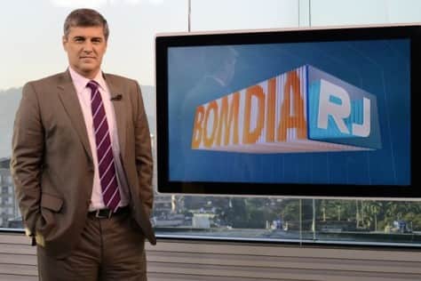 Flávio Fachel comanda o Bom Dia Rio de Janeiro (Foto: Divulgação) Flávio Fachel comanda o Bom Dia Rio de Janeiro (Foto: Divulgação)