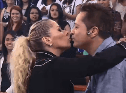Galisteu e Leonardo pela primeira vez no "Legendários" Galisteu e Leonardo pela primeira vez no "Legendários"