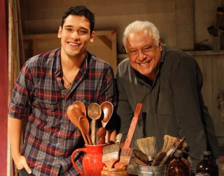 Bruno Fagundes e seu pai, Antonio Bruno Fagundes e seu pai, Antonio