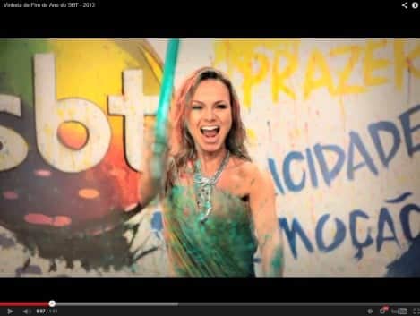 Eliana é um dos destaques da vinheta de fim de ano do SBT (Foto: Reprodução)