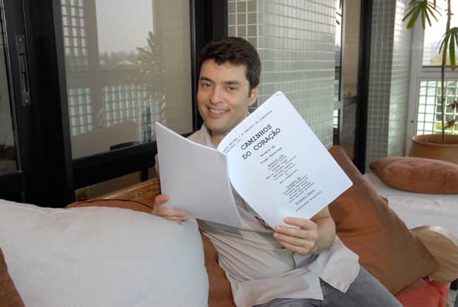 O autor de novelas Tiago Santiago (Foto: Divulgação)