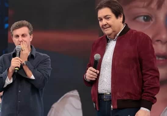 Luciano Hcuk no Faustão (Foto reprodução) Luciano Hcuk no Faustão (Foto reprodução)