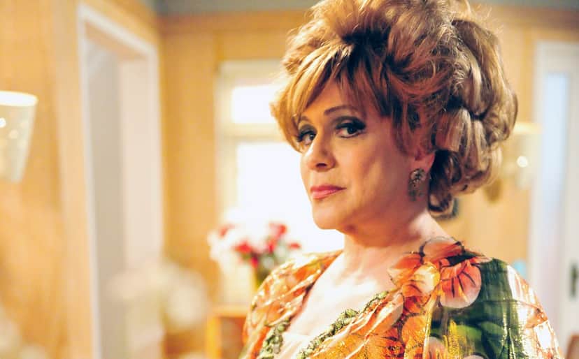 Dercy (Fafy Siqueira) (Foto: TV GLOBO / João Miguel Júnior) Dercy (Fafy Siqueira) (Foto: TV GLOBO / João Miguel Júnior)