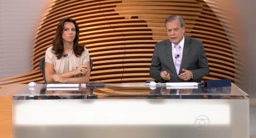Ana Paula Araújo e Chico Pinheiro comandam o Bom Dia Brasil (Foto: Reprodução/Globo) Ana Paula Araújo e Chico Pinheiro comandam o Bom Dia Brasil (Foto: Reprodução/Globo)
