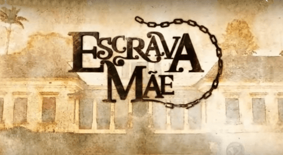 Logo da novela "Escrava Mãe" (Divulgação/Record) Logo da novela "Escrava Mãe" (Divulgação/Record)