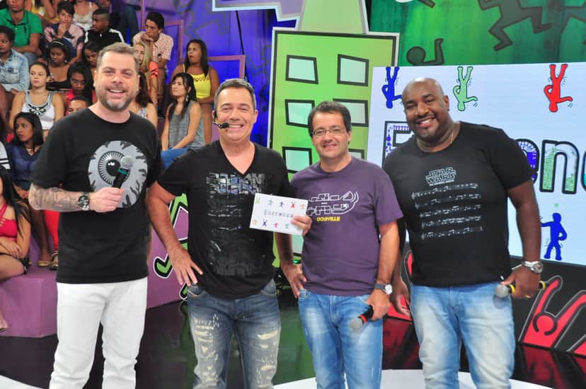 Elenco do Encrenca (Foto: Fernanda Simão/Divulgação RedeTV!) Elenco do Encrenca (Foto: Fernanda Simão/Divulgação RedeTV!)
